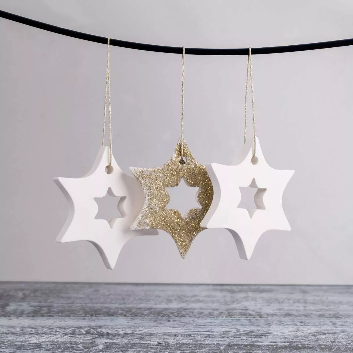 Gold Dust Christmas Ornaments Gold Dust Christmas Ornaments Handmade Creations by Lieon