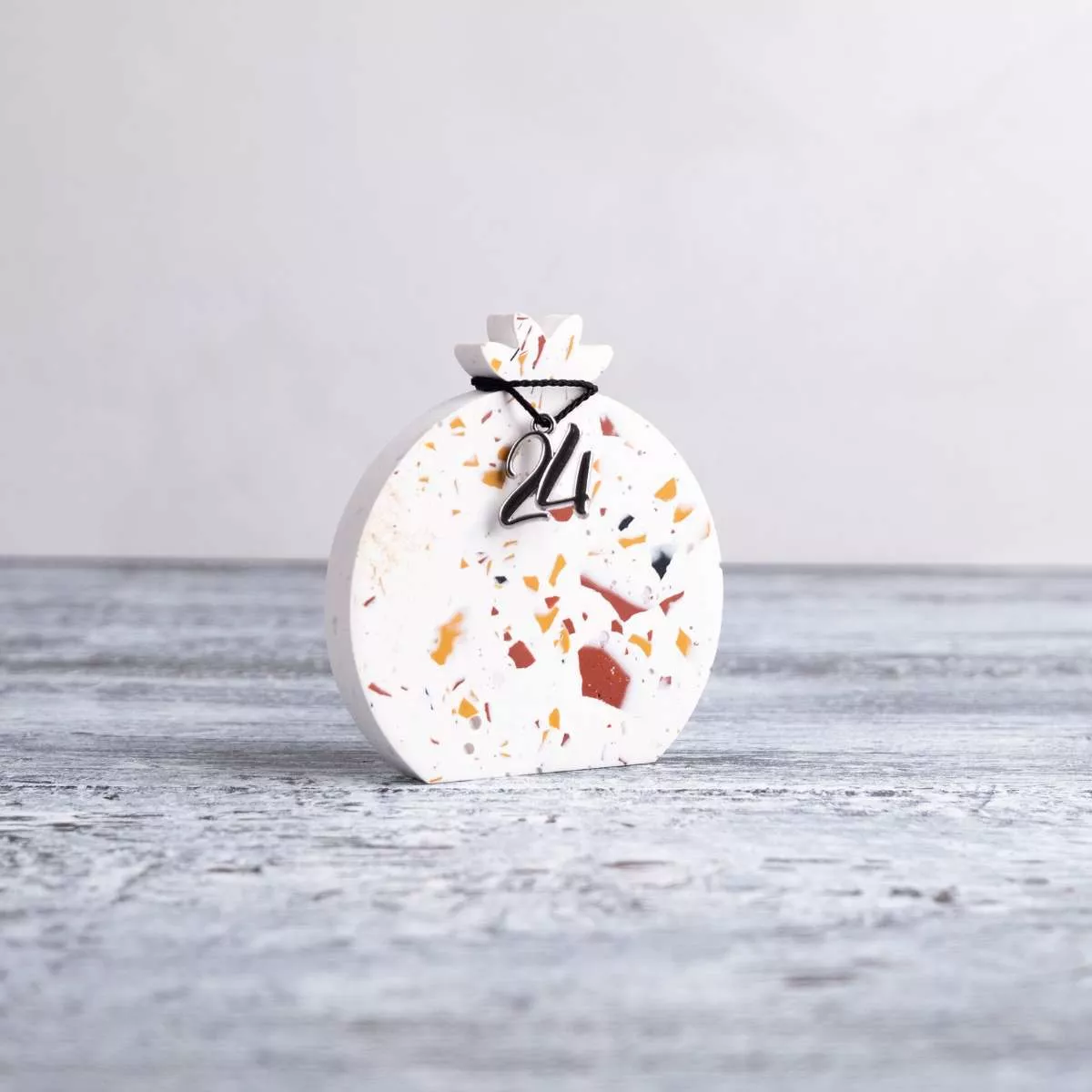 Terrazzo Pomegranate Lucky Charm Terrazzo Pomegranate Lucky Charm Handmade Creations by Lieon